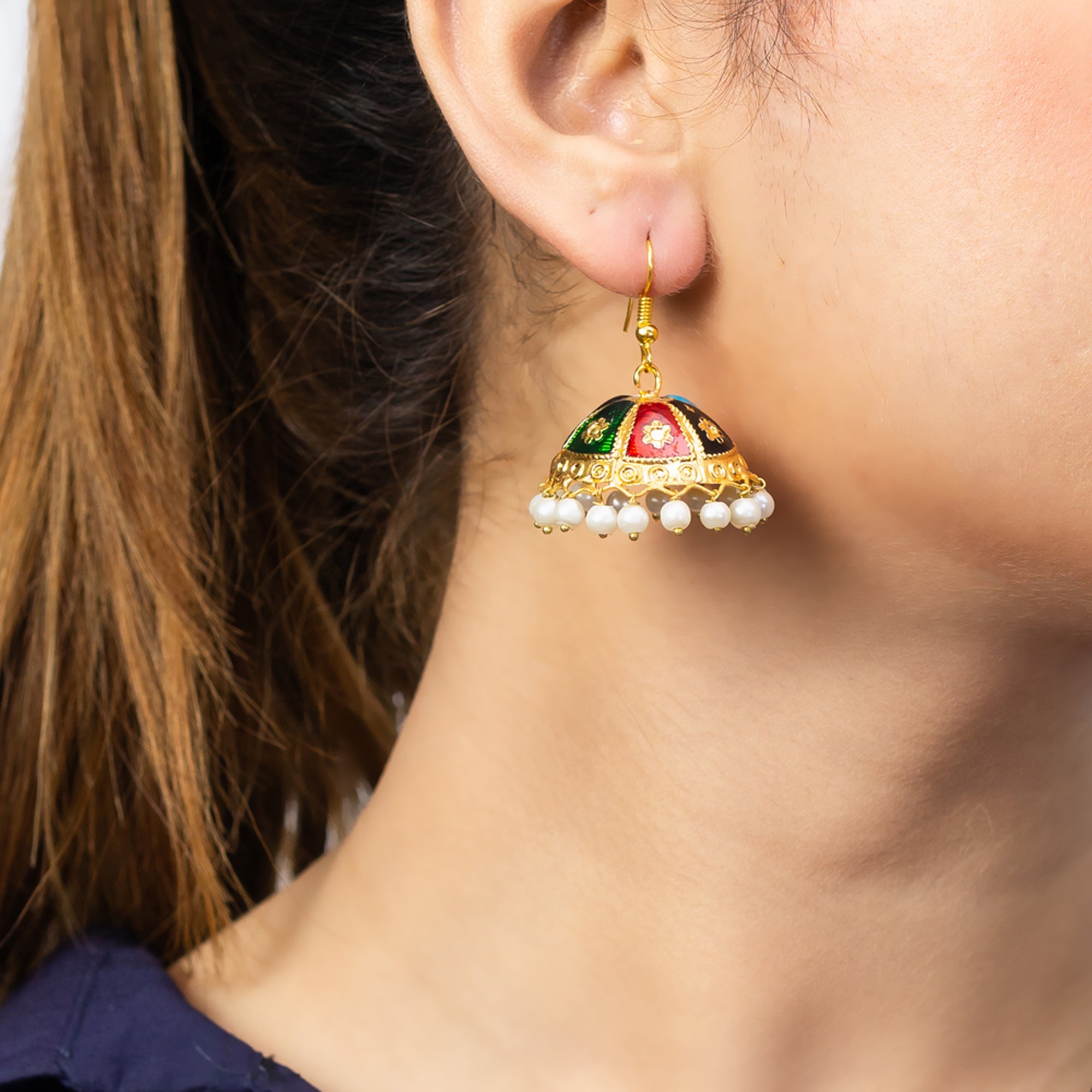Tiny Multi-Color Charming Earrings For Women/Girl