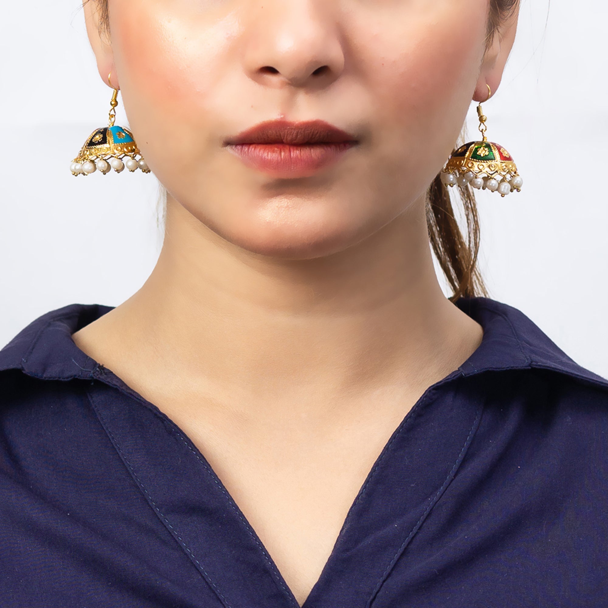 Tiny Multi-Color Charming Earrings For Women/Girl