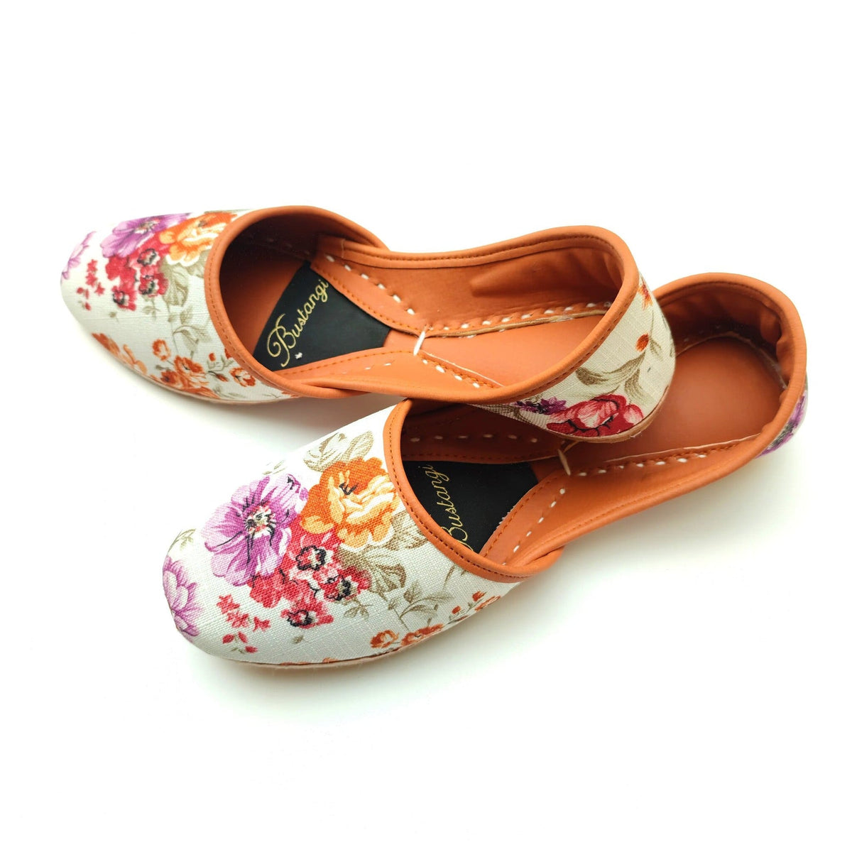 Daisy Purple Casual Khussa For Women