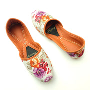 Daisy Purple Casual Khussa For Women