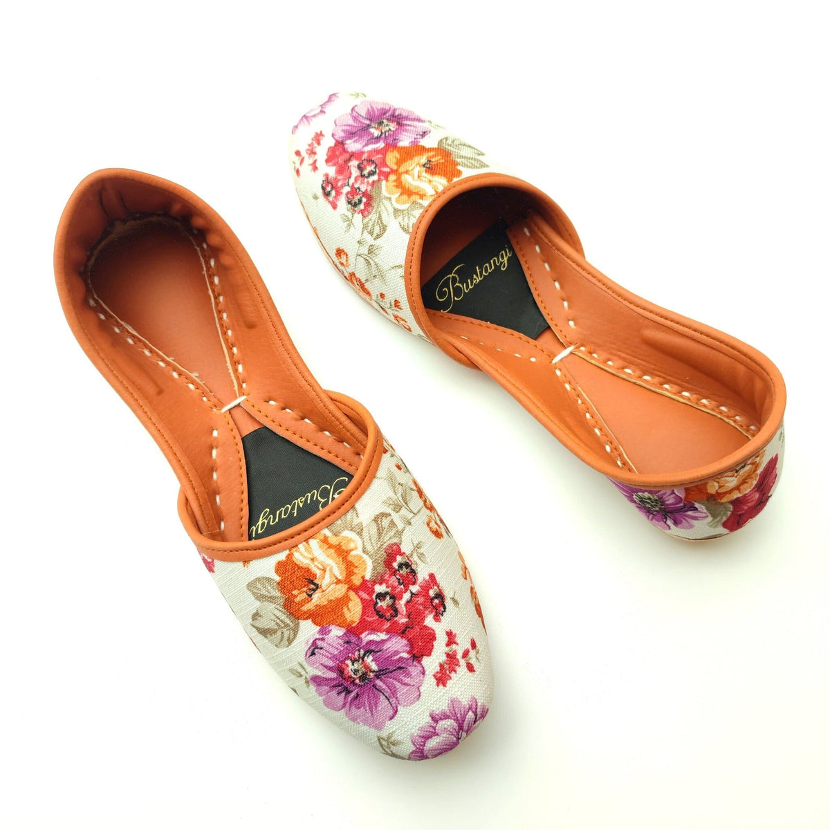 Daisy Purple Casual Khussa For Women