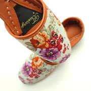 Daisy Purple Casual Khussa For Women