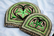 Pistachio Green Namda Tea Cozy Set