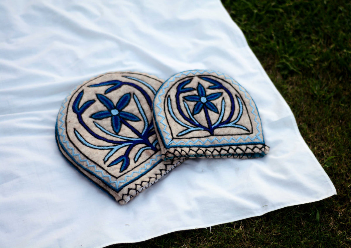 Ocean Blue Namda Tea Cozy Set