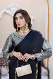 Embroidered Silk Sari For Women