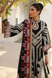 Qistina Ivory Embroidered Unstitched Suit For Women