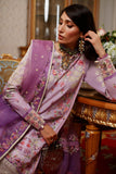 Neziha Crimson Pink Embroidered Unstitched Suit For Women