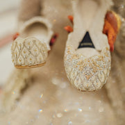 Pearl-Ice Bridal Khussa By Dazzle