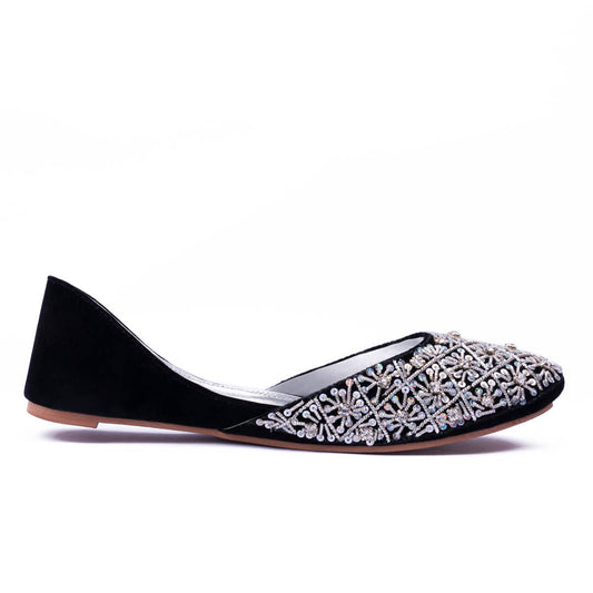 Festive Kora Embroidered Women Khussa