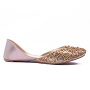 Festive Kora Embroidered Women Khussa
