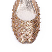 Festive Kora Embroidered Women Khussa