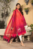 Printed Lawn Front Embroidered Unstitched Suit For Women